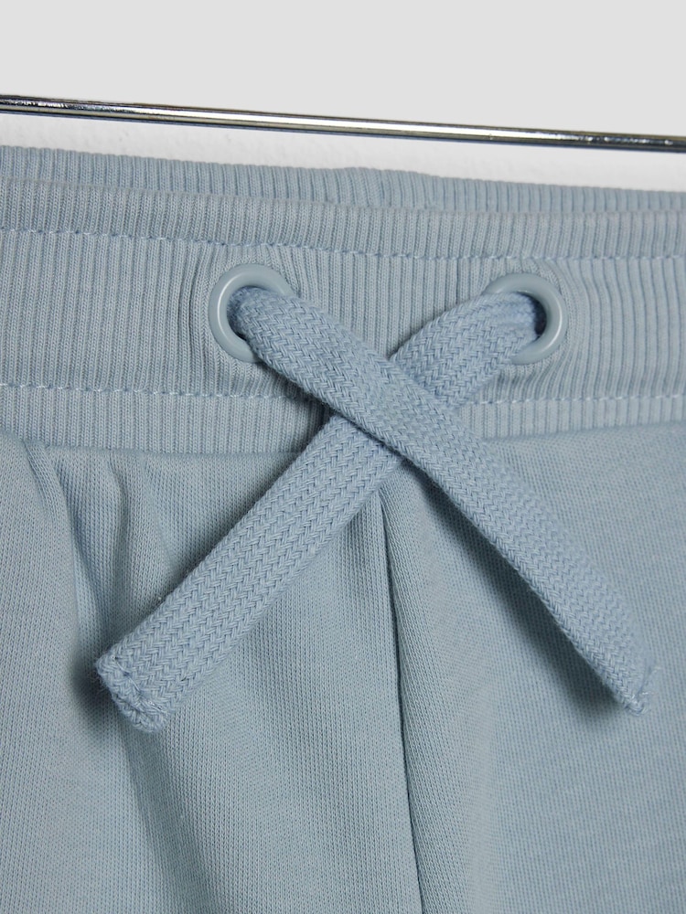 River Island Blue Boys 100% Cotton T-Shirt and Short Set - Image 5 of 5
