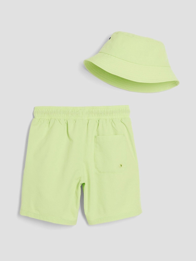 River Island Green Boys Short And Hat Set - Image 2 of 4 River Island Green Boys Short And Hat Set - Image 2 of 4
