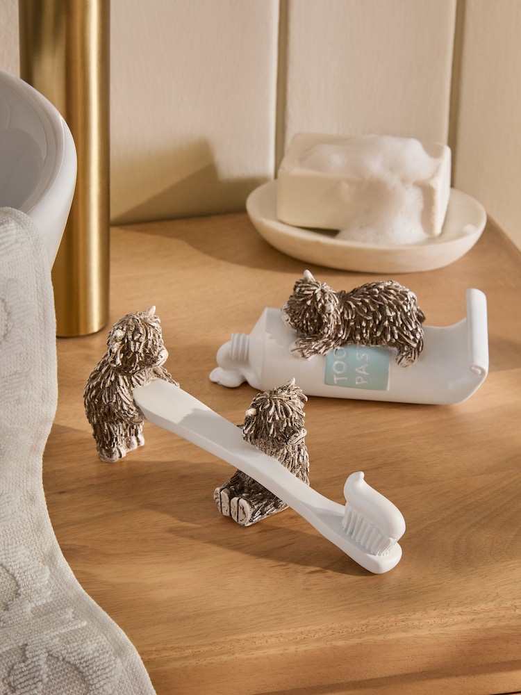 Set de 2 ornamente de baie Bertie Bear - Imaginea 1 din 1 Set de 2 ornamente de baie Bertie Bear - Imaginea 1 din 1