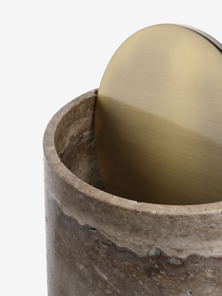 Grey Marble N. Premium Swing Bin - Image 5 of 5 Grey Marble N. Premium Swing Bin - Image 5 of 5