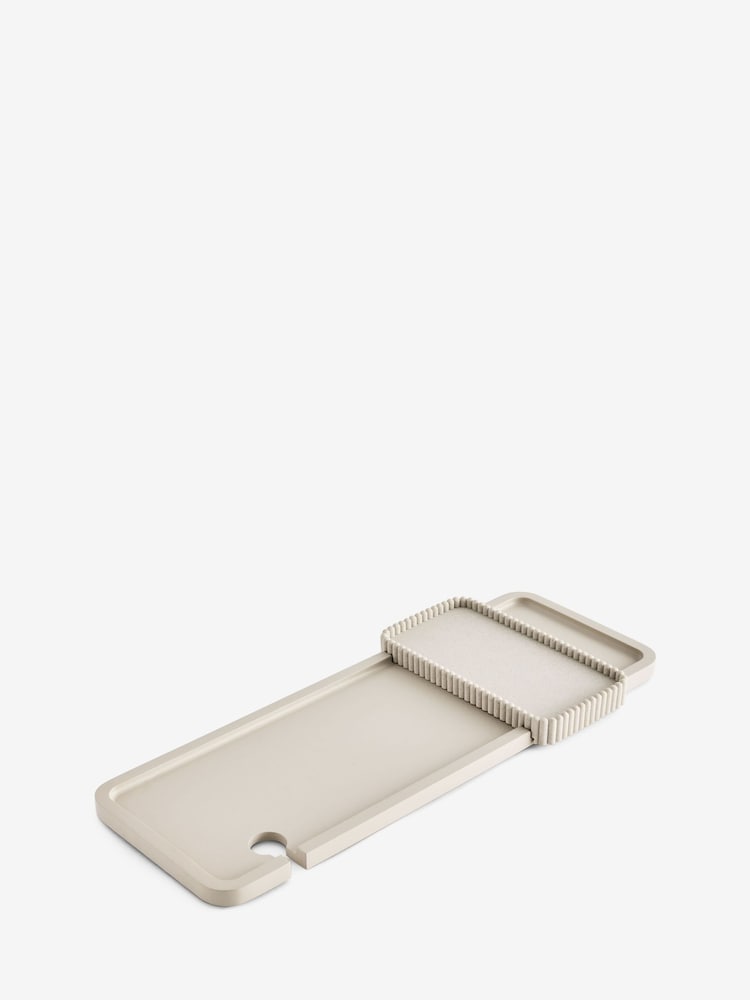 Natural Rib Storage Bath Tray - Image 3 of 3 Natural Rib Storage Bath Tray - Image 3 of 3