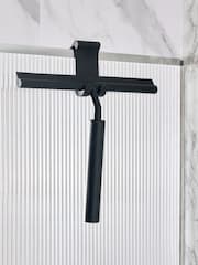 Black Extendable Shower Squeegee With Hook - Image 2 of 4