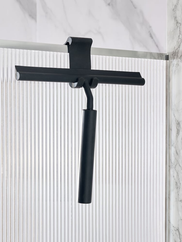 Black Extendable Shower Squeegee With Hook - Image 2 of 4