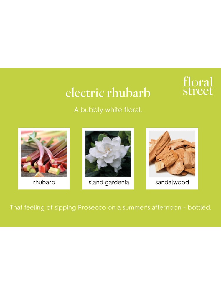 Floral Street Electric Rhubarb Eau de Parfum 10ml - Image 4 of 4