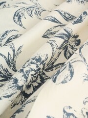 Laura Ashley Monochrome Lloyd Viscose Robe - Image 4 of 4