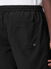 AllSaints Black Distortion Swimshorts - Image 5 of 9