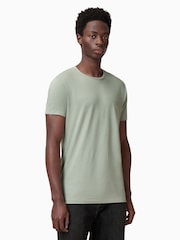 AllSaints Green Tonic Short Sleeve Crew T-Shirt - Image 2 of 6