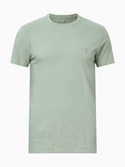 AllSaints Green Tonic Short Sleeve Crew T-Shirt - Image 6 of 6