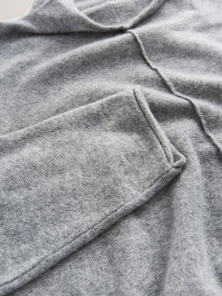 رمادي - 100% Cashmere N.Premium Roll Edge Jumper - صورة 8 من 8 رمادي - 100% Cashmere N.Premium Roll Edge Jumper - صورة 8 من 8