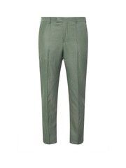 BadRhino Big & Tall Green Textured Suit Trousers - Image 5 of 6