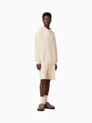 AllSaints Cream Underground Oth Hood 100% Organic Cotton Sweatshirt - Image 5 of 7