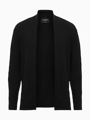 AllSaints Maes Merino Open Car Cardigan - Slika 8 iz 8