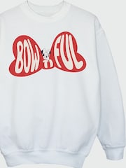 Brands In White Girls Disney Minnie Mouse Bowtiful Sweatshirt - Image 4 of 4