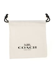 COACH Gold Tone Butterfly Pendant Necklace - Image 3 of 5