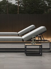 Nth Degree Dark Grey N5 Garden Side Table - Image 1 of 3