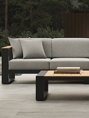 Nth Degree Dark Grey N5 Garden Square Coffee Table - Image 1 of 3