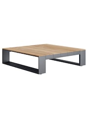 Nth Degree Dark Grey N5 Garden Square Coffee Table - Image 2 of 3