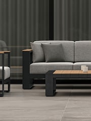 Nth Degree Dark Grey N5 Garden Three Seater Sofa - Image 2 of 4