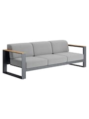 Nth Degree Dark Grey N5 Garden Three Seater Sofa - Image 3 of 4