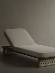 Nth Degree Dark Teak N2 Outlook Sun Lounger - Image 1 of 4