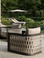 Nth Degree Dark Teak N2 Outlook Sun Lounger - Image 4 of 4