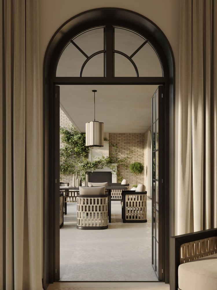 Nth Degree Dark Teak N2 Garden Dining Chair - Image 1 of 6