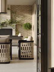 Nth Degree Dark Teak N2 Garden Dining Chair - Image 2 of 6