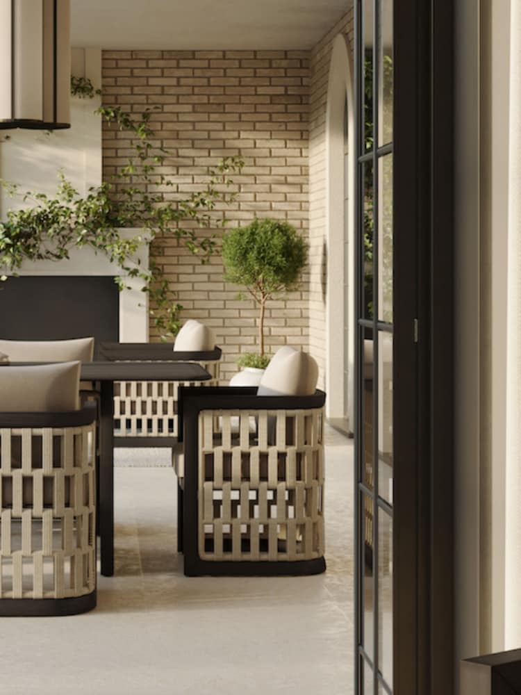 Nth Degree Dark Teak N2 Garden Dining Chair - Image 2 of 6
