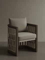 Nth Degree Dark Teak N2 Garden Dining Chair - Image 4 of 6