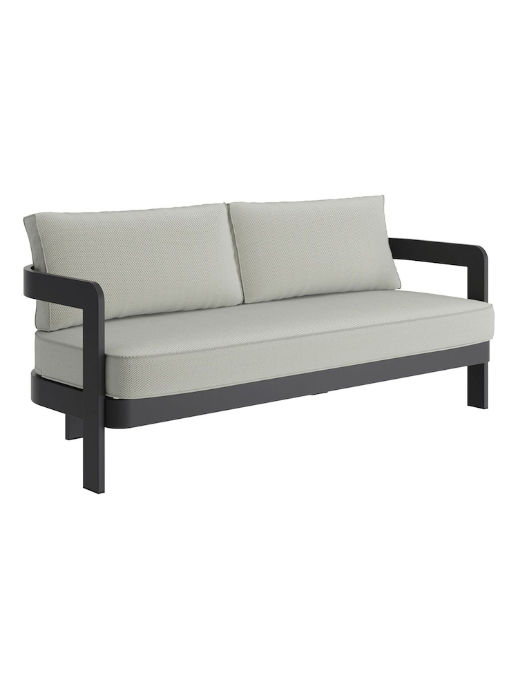 Nth Degree Sage Twill N3 Garden Three Seater Sofa - Image 1 of 2