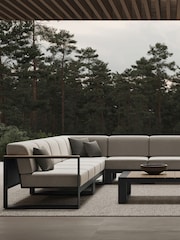 Nth Degree Dark Grey N5 Garden 6 Seater Corner Sofa - Image 1 of 4