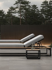 Nth Degree Dark Grey N5 Garden Sun Lounger - Image 2 of 4