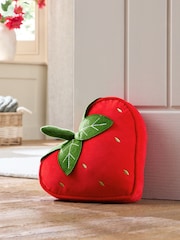 Red Velvet Strawberry Heart Doorstop - Image 1 of 4
