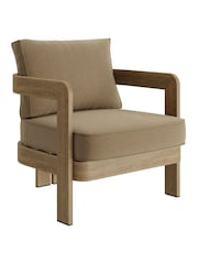 Nth Degree Wheat Canvas N3 Garden Lounge Chair - Image 4 of 6