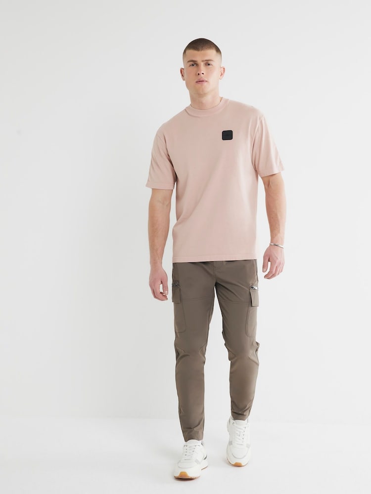 River Island Natural Skinny Fit Cargo Trousers - Image 1 of 6