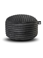 Extreme Lounging Storm Grey Cord B Pouffe - Image 1 of 1