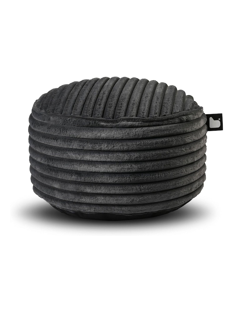 Extreme Lounging Storm Grey Cord B Pouffe - Image 1 of 1