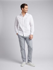 U.S. Polo Assn. White Mens Blend Shirt - Image 4 of 7