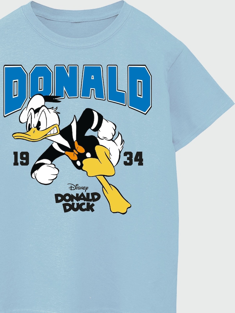 Brands In Blue Disney Donald Duck 1934 Boys 100% Cotton T-Shirt - Image 4 of 4