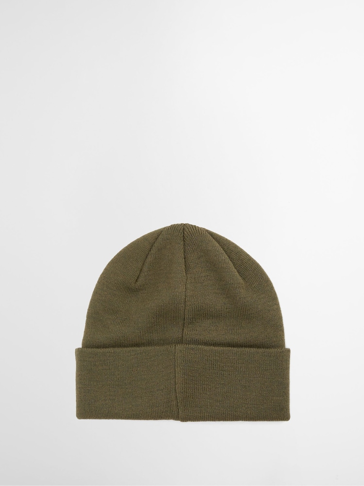 Barbour® Green Healey Beanie Hat - Image 2 of 8