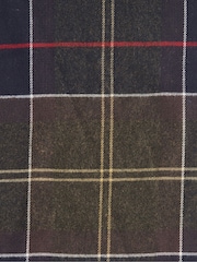 Barbour® Green Tartan Galingale Scarf - Image 2 of 2