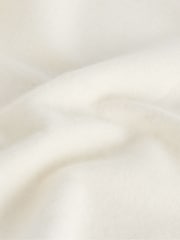 Barbour® Cream Lambswool Woven Scarf - Image 3 of 7