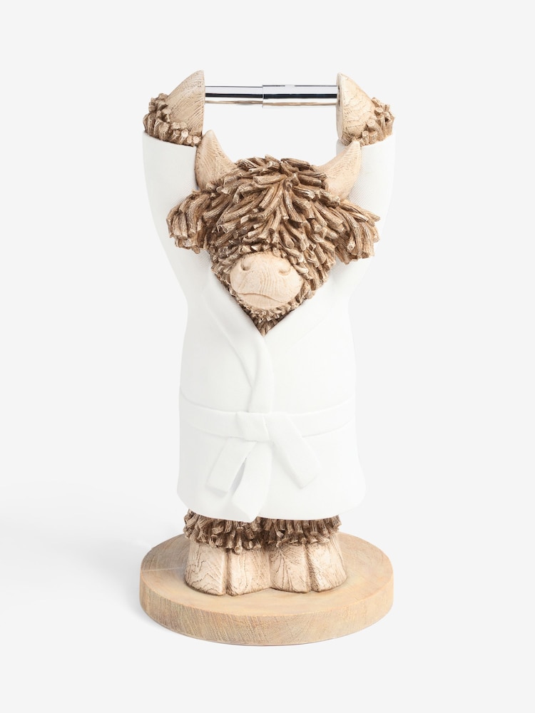 Natural Hamish Toilet Roll Holder Storage - Image 1 of 3