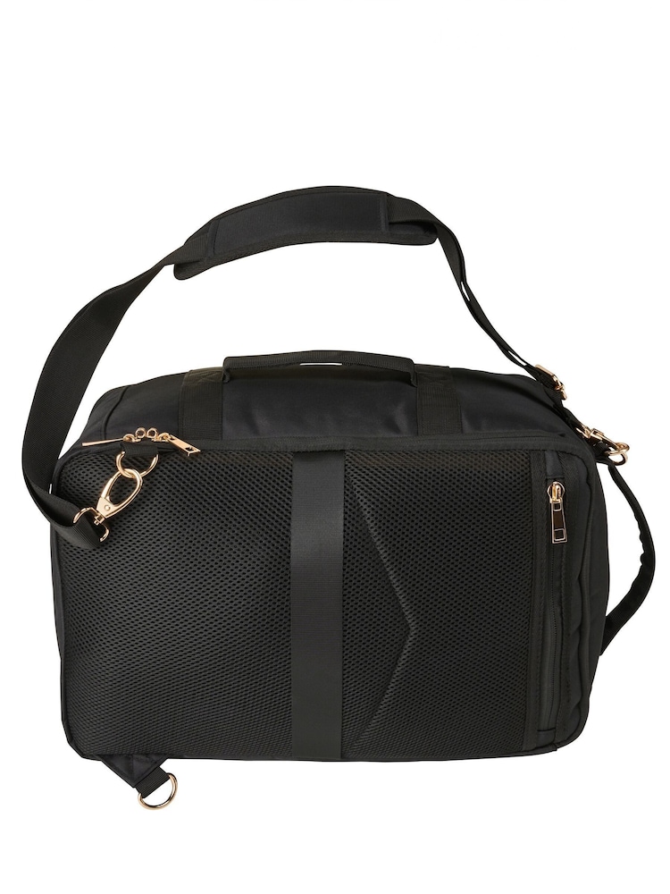 Cabin Max Black Manhattan Travel Shoulder Bag - Image 2 of 4