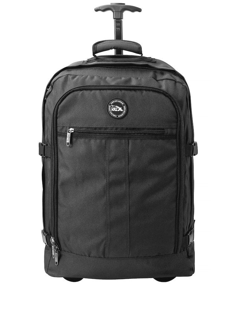 Cabin Max Black 44L Hyrid Backpack with Wheels and Straps - Image 1 of 3