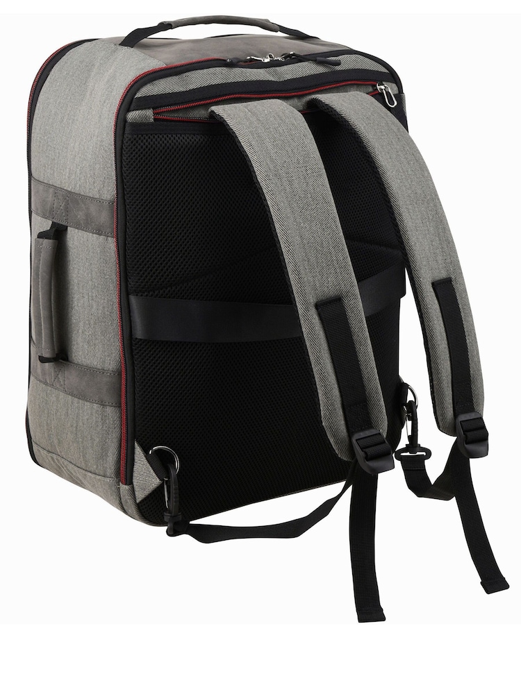 Siv Krom - Kabinski nahrbtnik 45 cm Cabin Max Manhattan - Slika 2 iz 4 Siv Krom - Kabinski nahrbtnik 45 cm Cabin Max Manhattan - Slika 2 iz 4