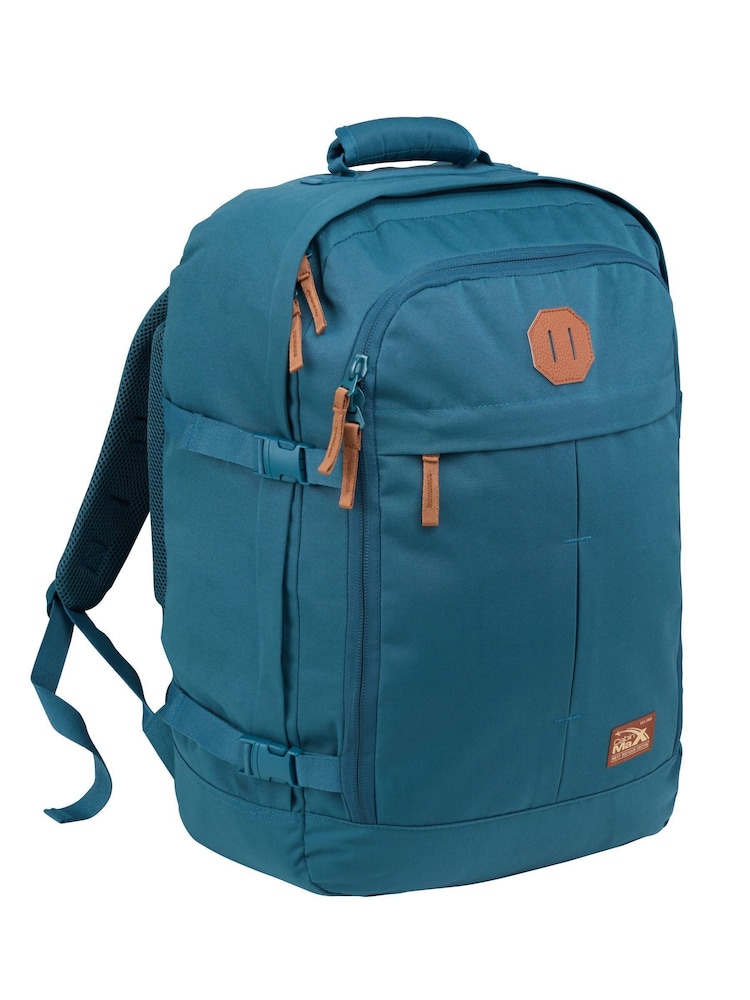 Cabin Max Petrol Blue Metz 44L Carry On 55cm Backpack - Image 1 of 5