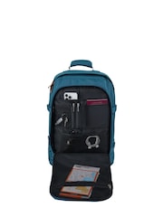 Cabin Max Petrol Blue Metz 44L Carry On 55cm Backpack - Image 3 of 5