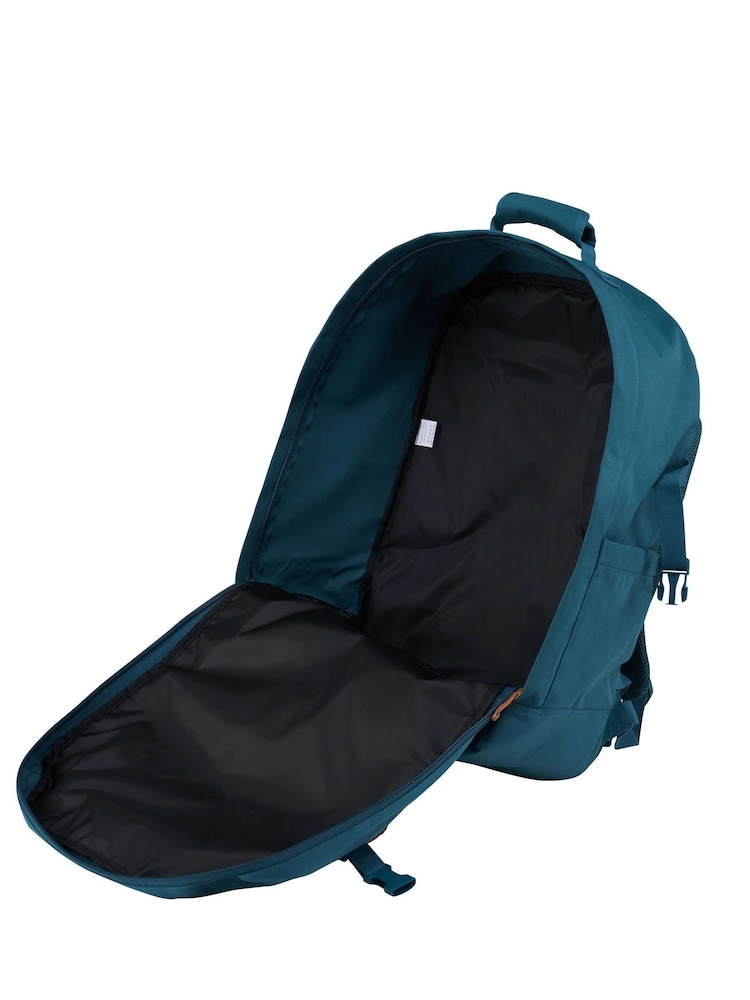 Cabin Max Petrol Blue Metz 44L Carry On 55cm Backpack - Image 4 of 5
