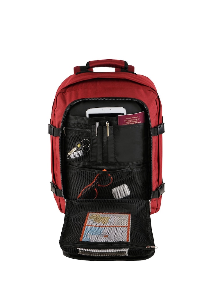 Cabin Max Red 30 Litre Metz Underseat Bag - Image 6 of 6 Cabin Max Red 30 Litre Metz Underseat Bag - Image 6 of 6